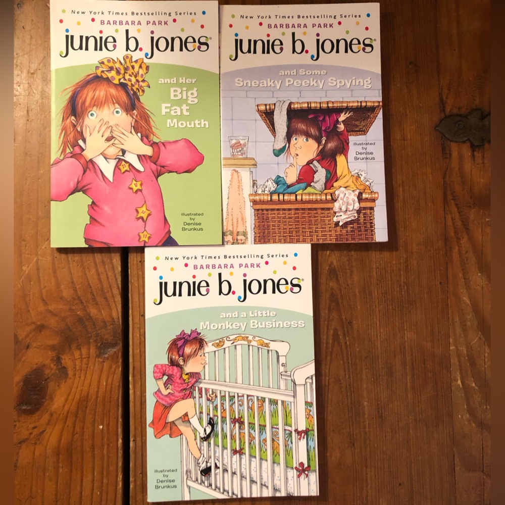 NEW JUNIE B Jones book lot of 3 ✨📚